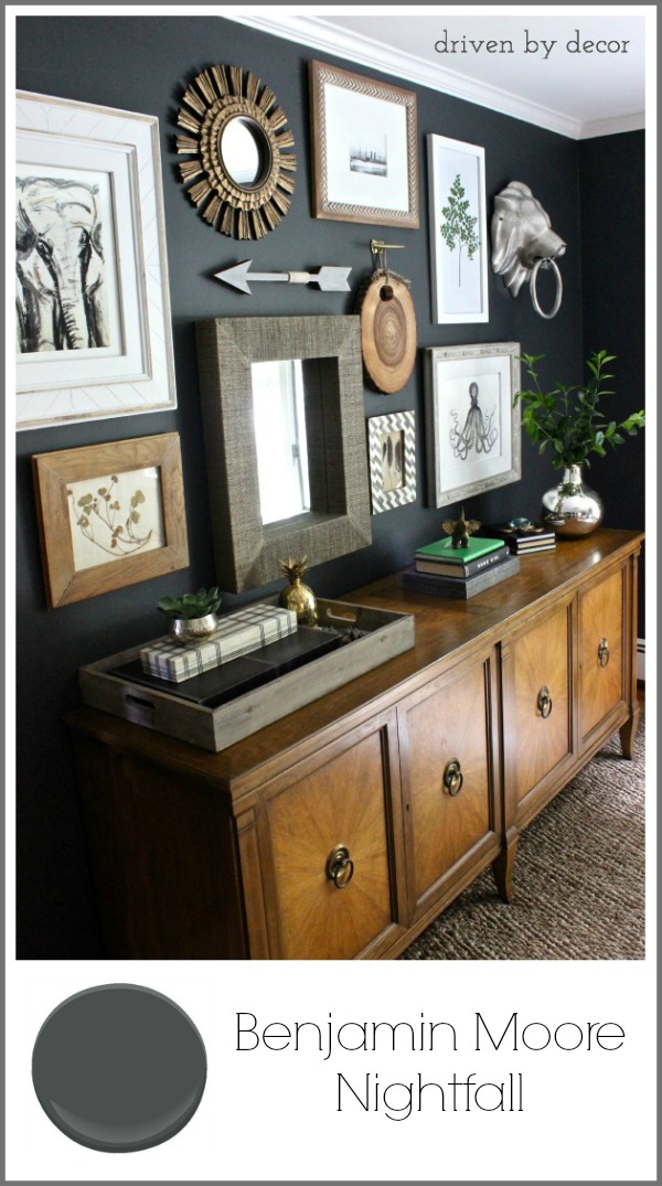Benjamin Moore Nightfall paint color