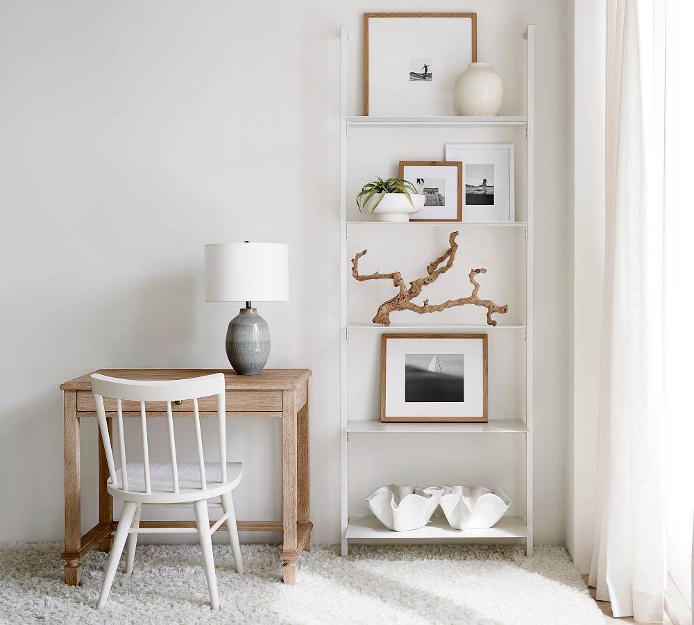 Driftwood used for decorating bookcase