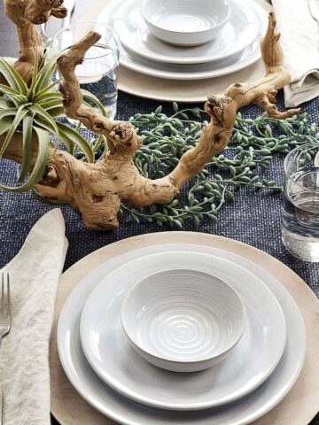 Decorating with driftwood