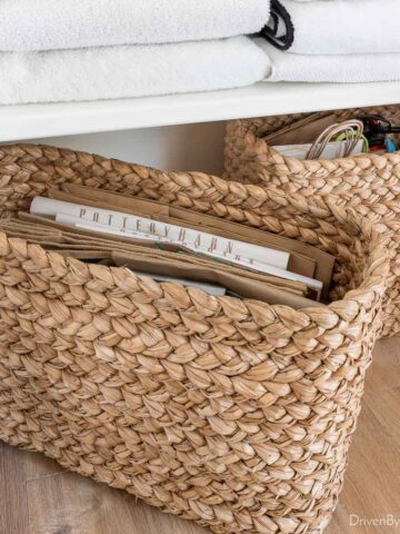 Seagrass baskets