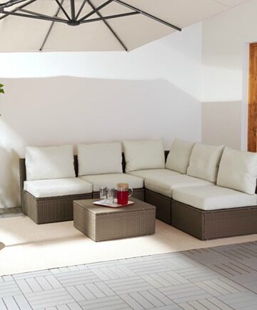 IKEA's ARHOLMA sectional - one of the many inexpensive options in this post!
