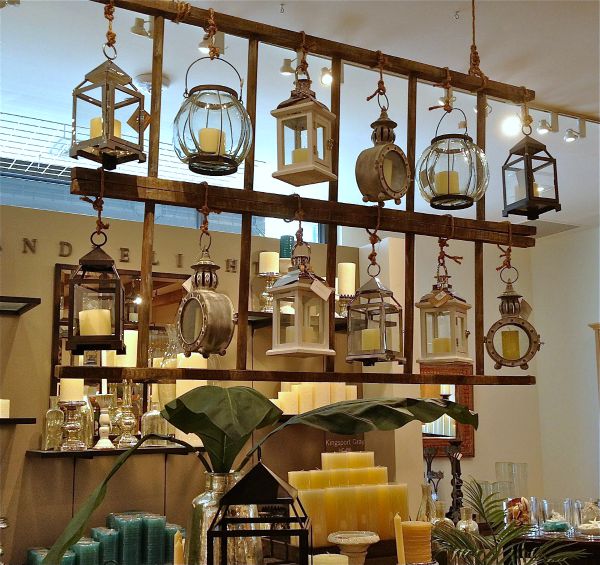 Pottery Barn Hanging Lanterns