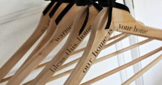 Easy to Make Personalized Hangers