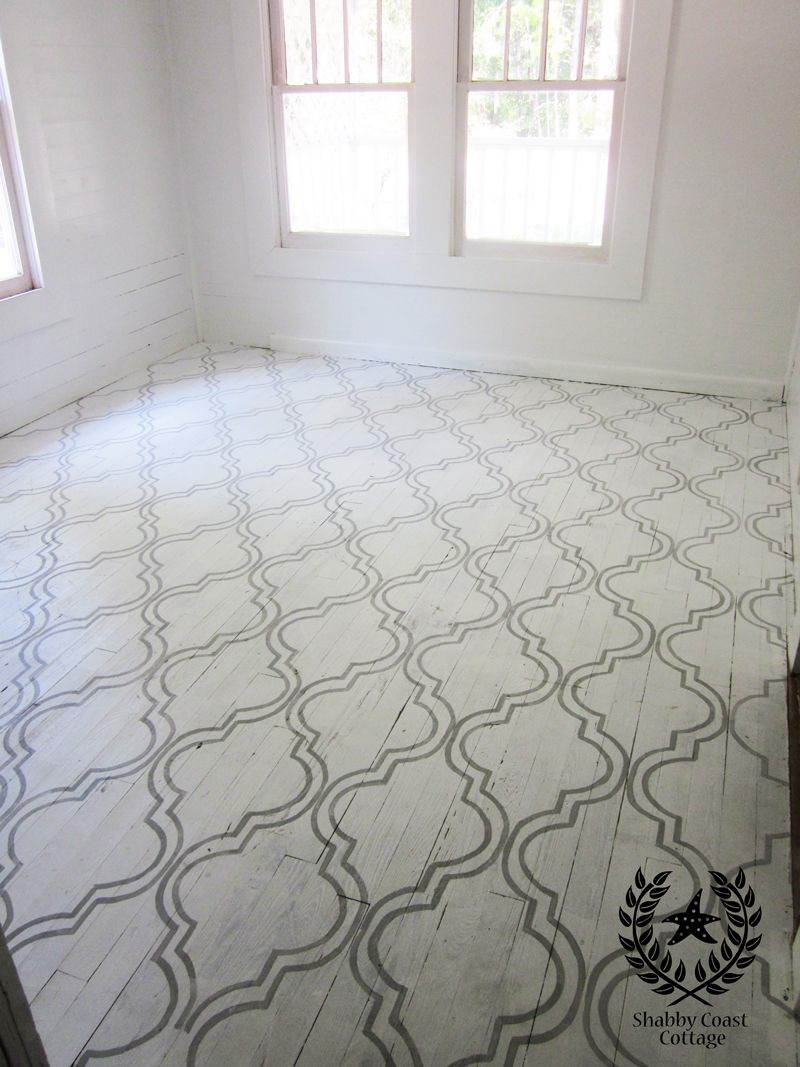 Using Annie Sloan Chalk Paint On Floors Driven By Decor