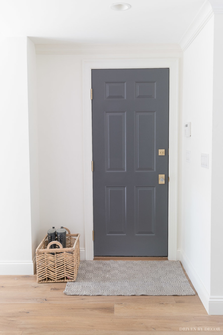 How to Paint a Door My Best Tips for Painting Interior Doors! Driven by Decor