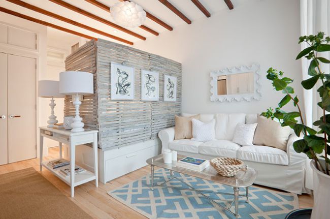 EKTORP IKEA white slipcovered sofa was used in this pretty family room