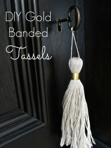 How to make a beautiful tassel: a simple step by step DIY