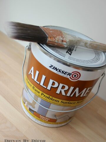 If you're painting over wallpaper glue - use this first!!