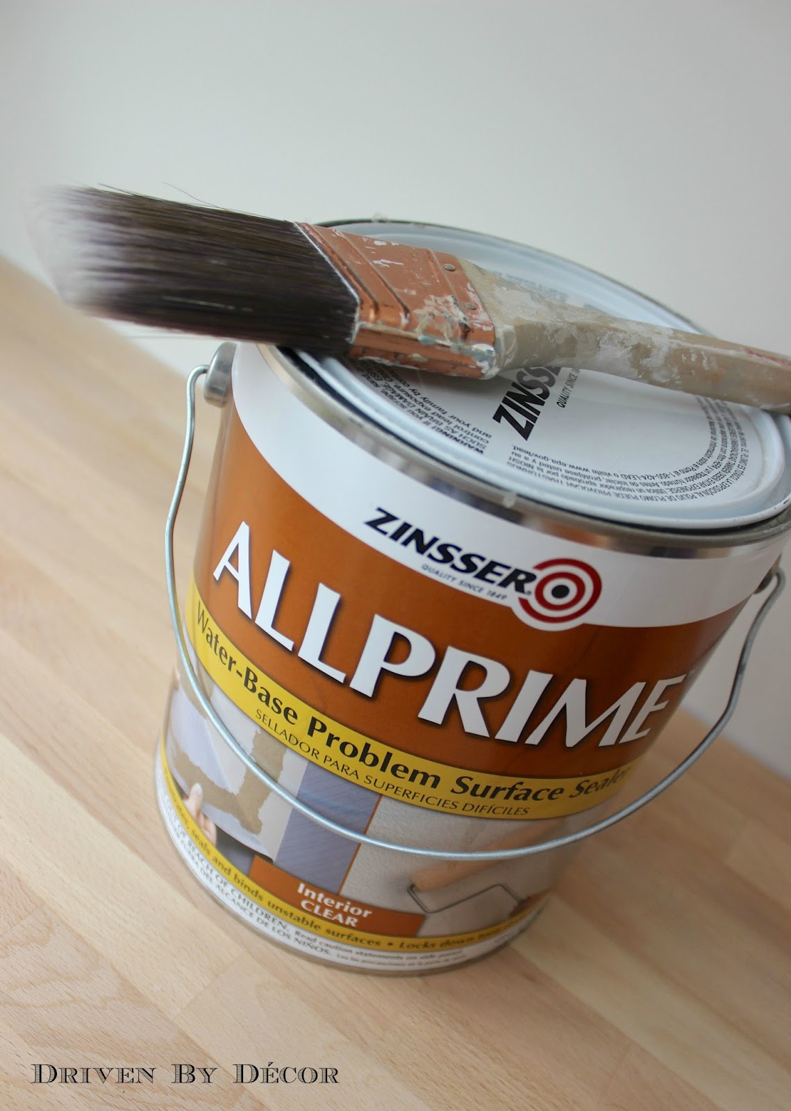 If you're painting over wallpaper glue - use this first!!