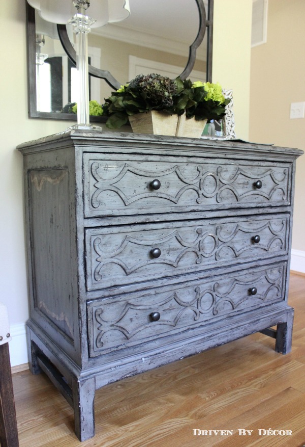 Beautiful chest of drawers for a foyer