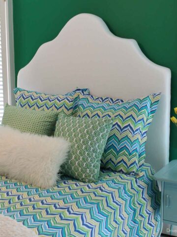 DIY upholstered headboard