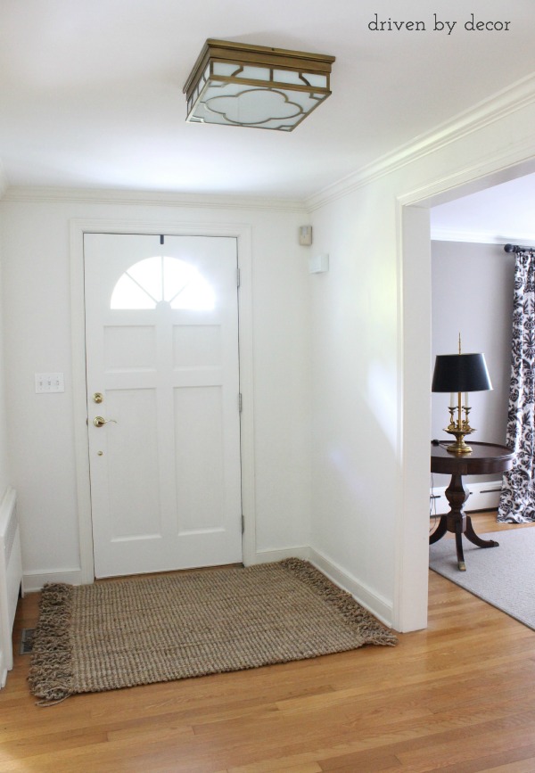 Driven by Decor - Jute Rug in Foyer