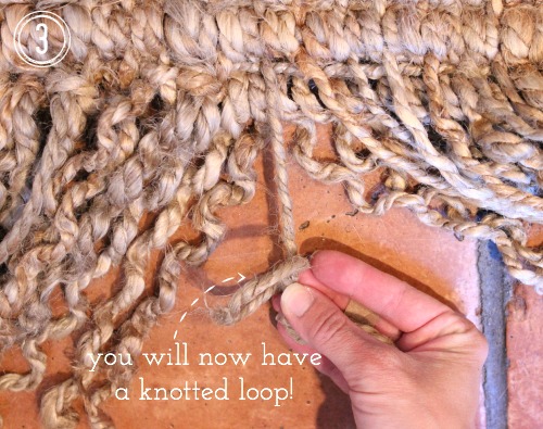 Step 3 - Knotted Loop