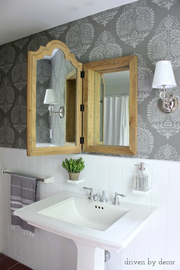 Driven by Decor - Whitby mirrored medicine cabinet