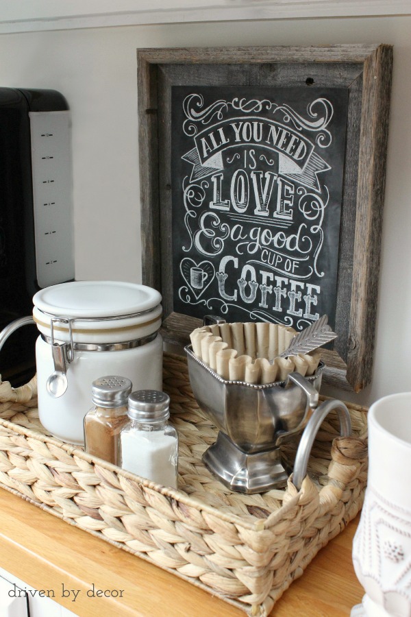 Bedroom Coffee Station Ideas - Perfect DIY Corner Bar!