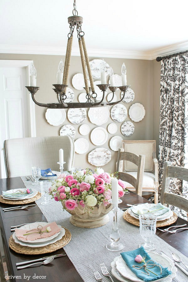 House Tour: Dining Room | Driven by Decor House Tour: Dining Room | Driven by Decor on Floral Wall Sconces Decorative Decor Dining Room id=41441