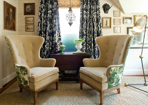 Best fabric sales for wingback chairs