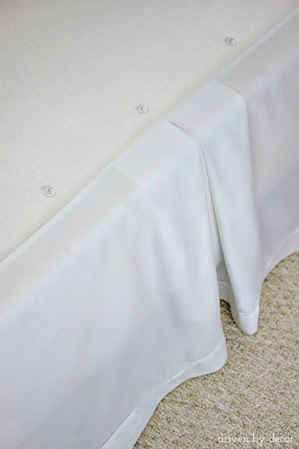8 Simple Steps To Making The Perfect Bed Driven By Decor Use Upholstery Twist Pins To Secure Your Bedskirt And Help Keep It In Place