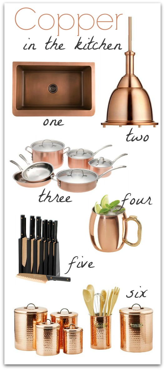  Copper  in the Kitchen  Driven by Decor 