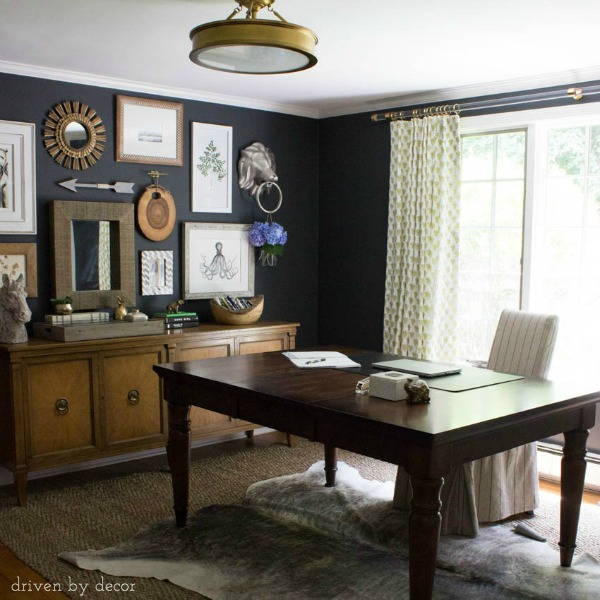 Kicked up Cowhides Driven by Decor