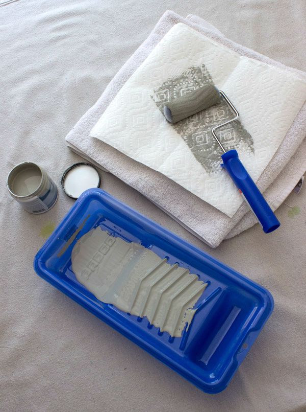 How to stencil - supplies and technique