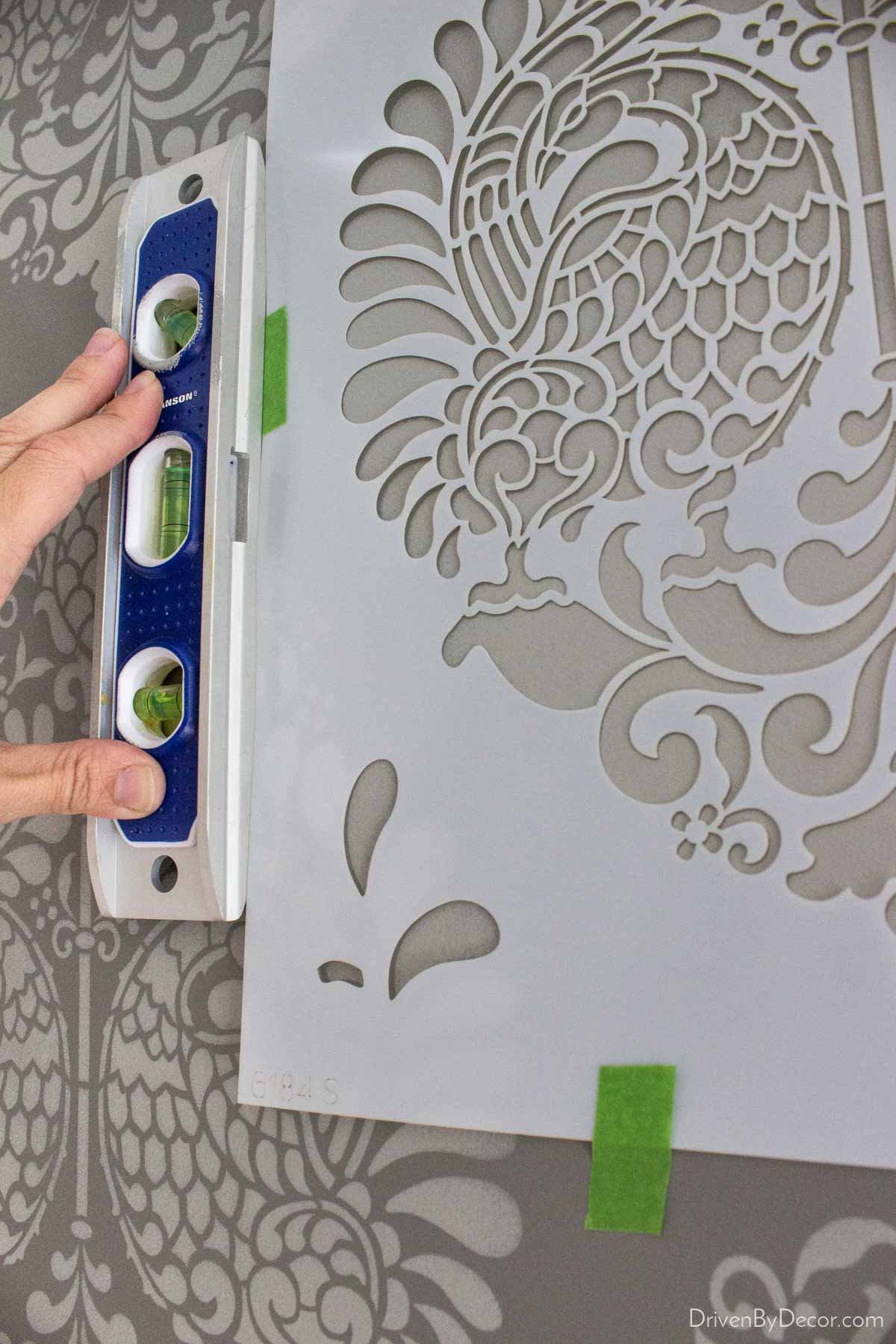 Wall Stencils: Where to Buy Them & How to Use Them! - Driven by Decor