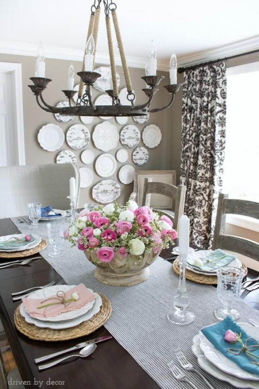 Our Spring Dining Room - Driven by Decor