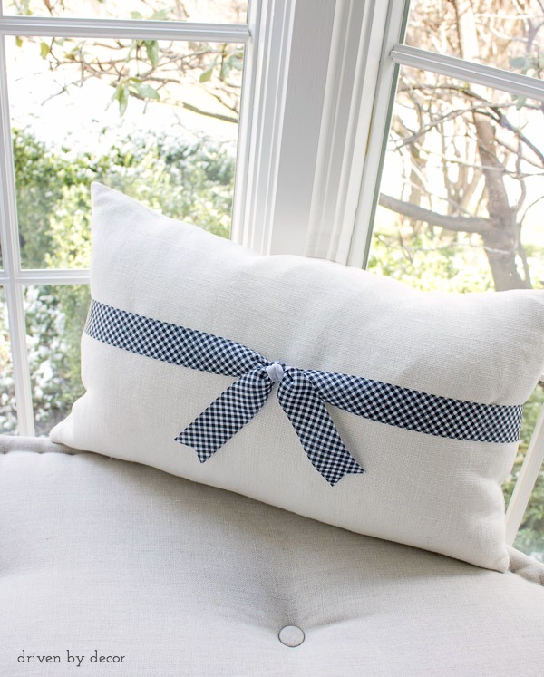 My Five Favorite DIY Pillow Projects Driven by Decor