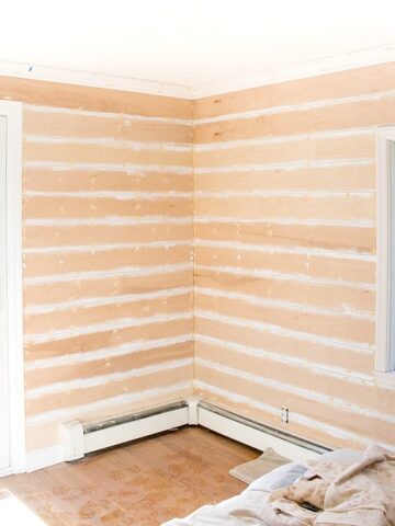 How to DIY shiplap on the cheap - tips and full tutorial!