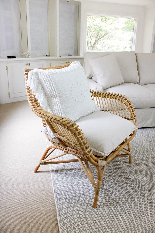 Gorgeous rattan accent chair