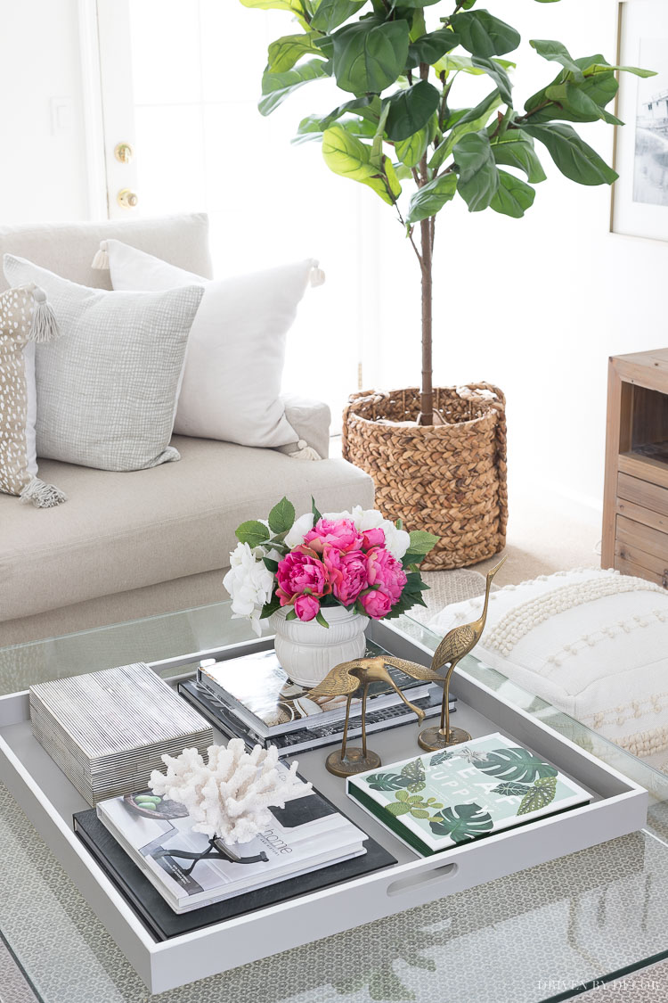 Modern Decorative Trays: Coffee Table Trays, Console Table Trays & More