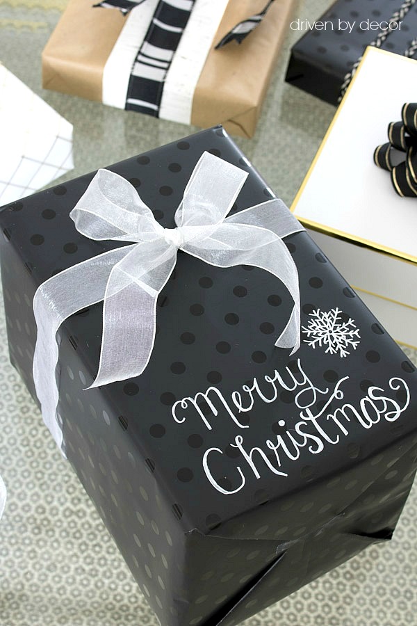 simple ideas for wrapping