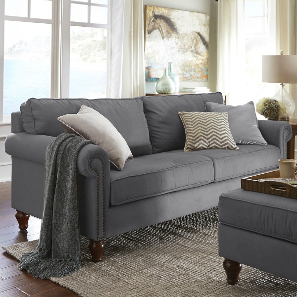 Pier1 Alton sofa in graphite