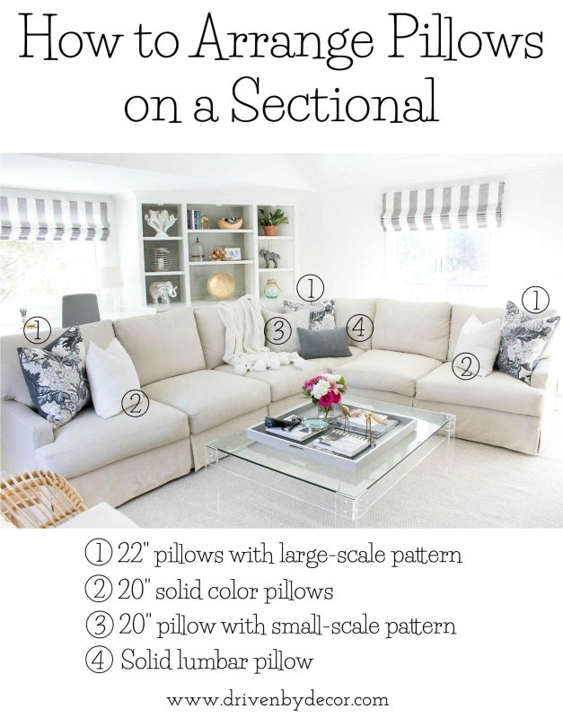 Pillows 101 How To Choose Arrange Throw Pillows Driven By Decor