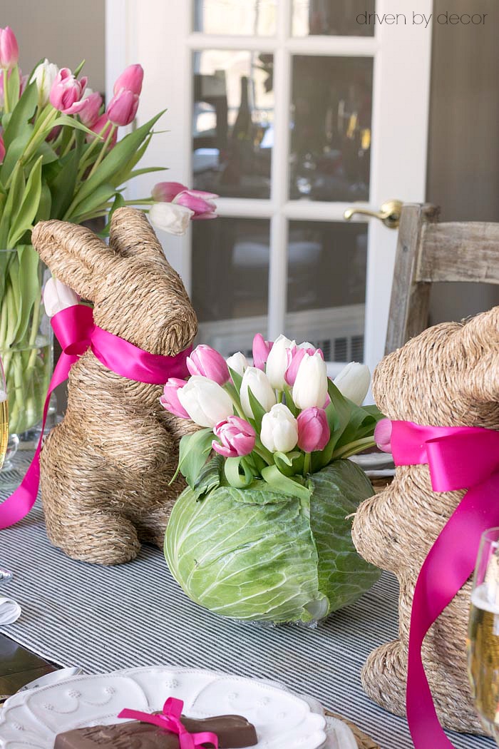 Setting A Simple Easter Table With Decorations You Can Snag At