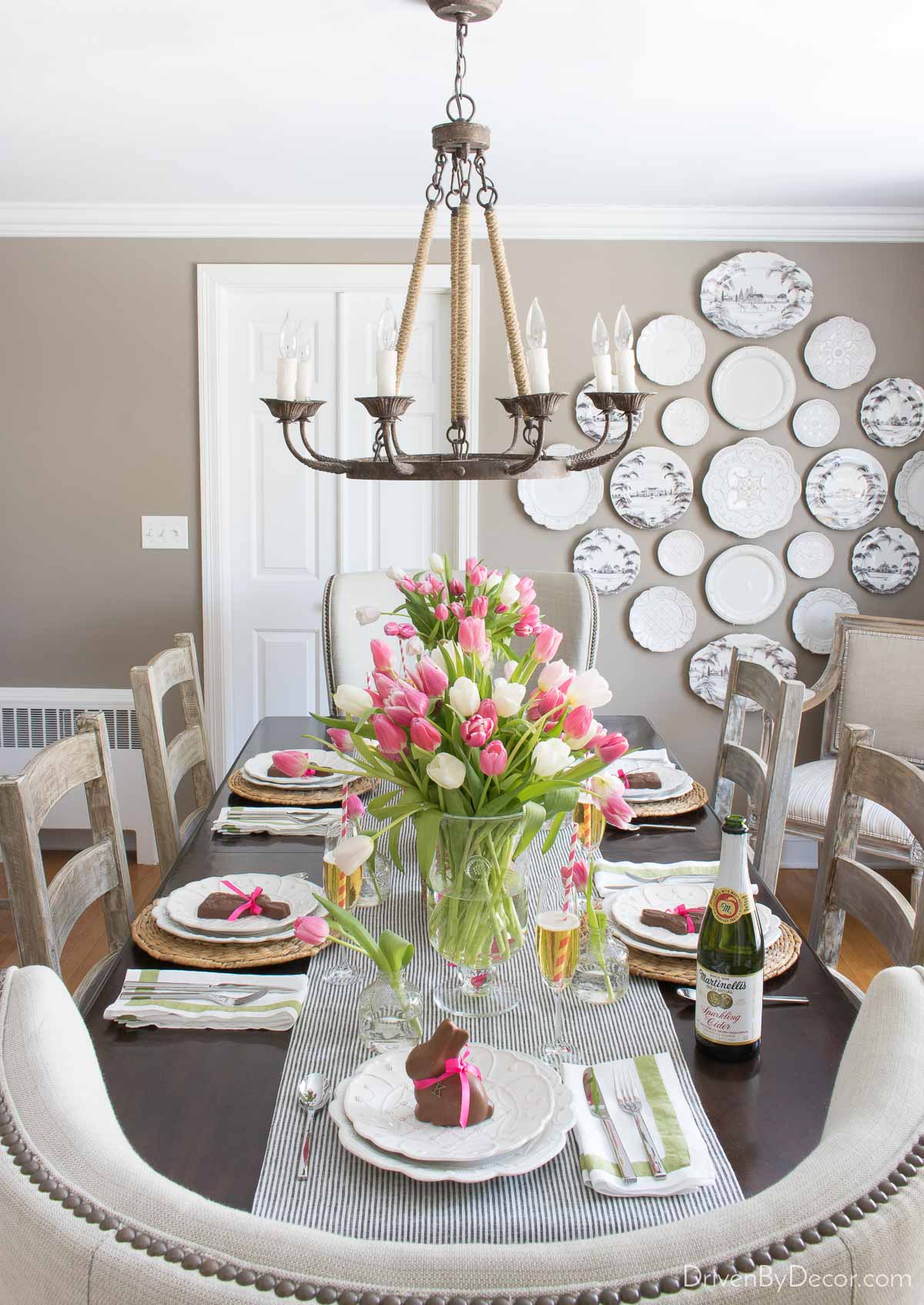 Simple Easter Table Decor Ideas   Driven by Decor