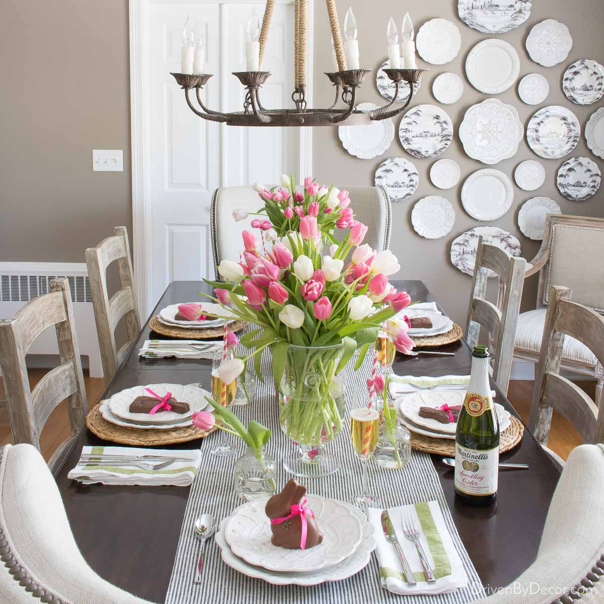 Simple Easter Table Decor Ideas! - Driven by Decor