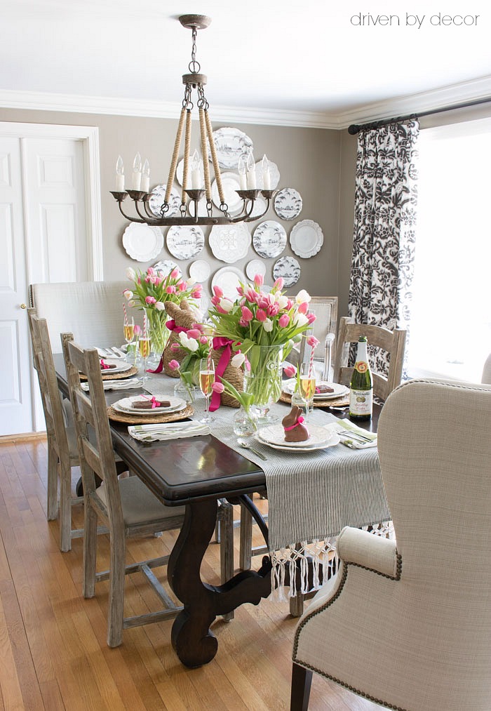 Setting a Simple Easter Table (With Decorations You Can Snag at the ...