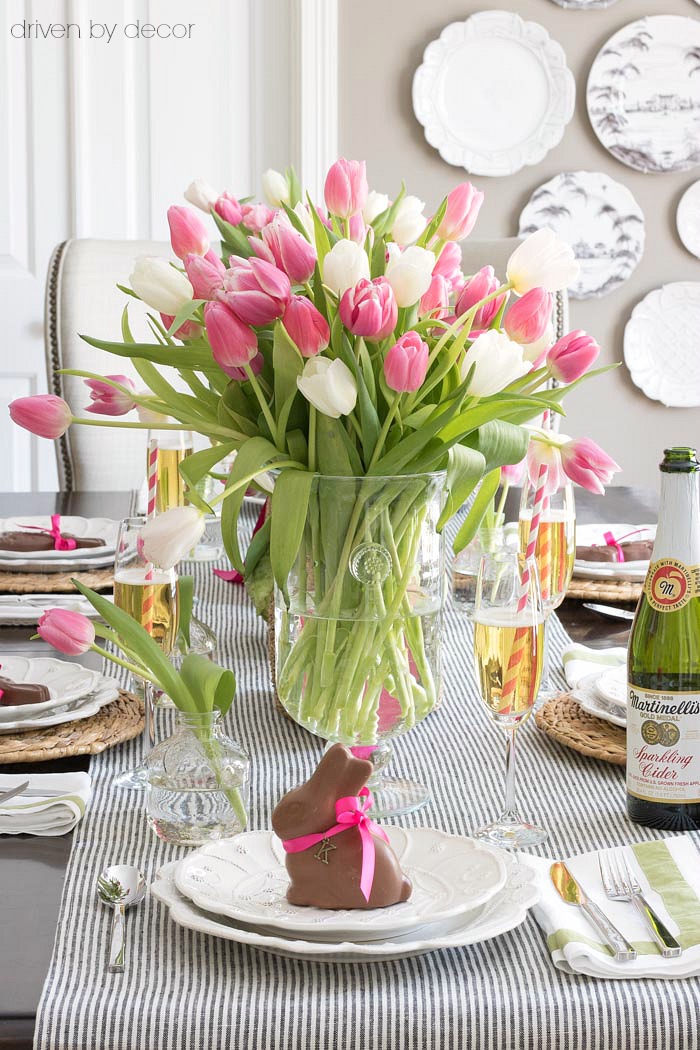 Setting A Simple Easter Table With Decorations You Can Snag At