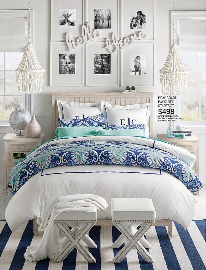 Love this idea for art over the bed - artwork in grid with saying layered on top