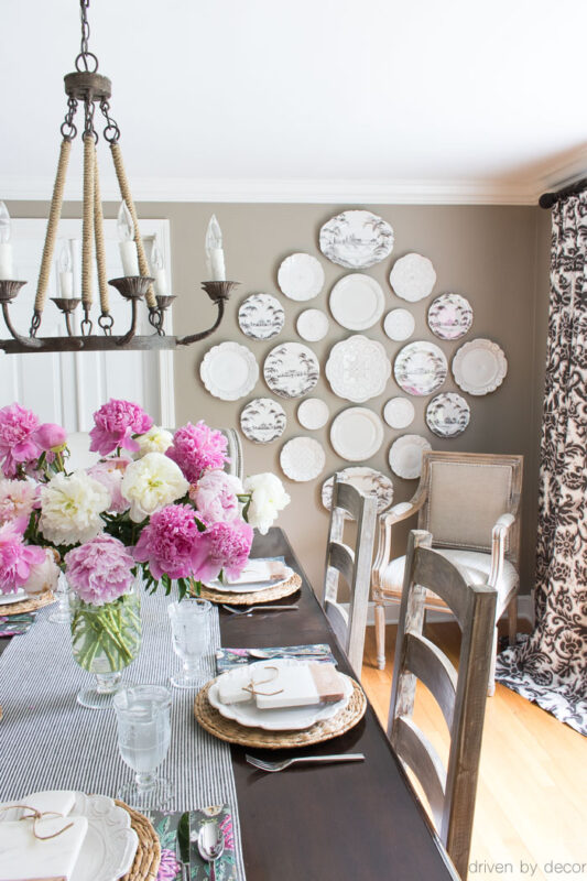 How To Hang Plates on the Wall (The Best Plate Hangers & More