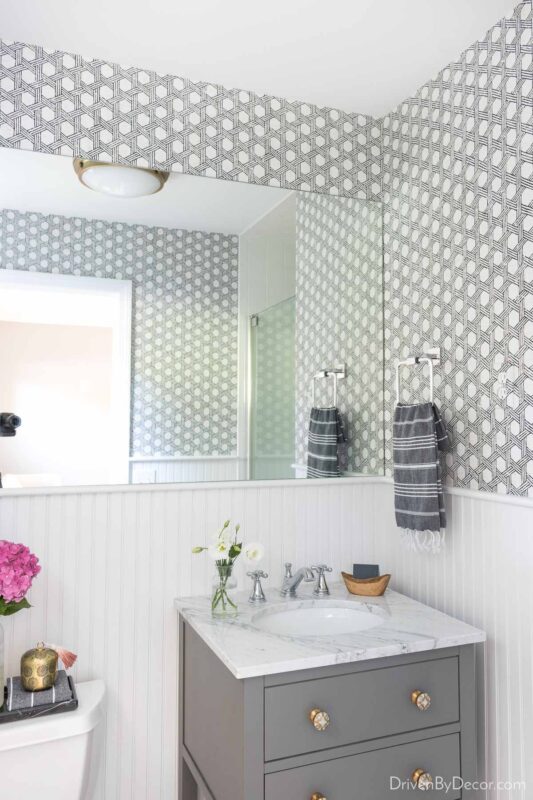 Guest Bathroom Ideas - Driven by Decor