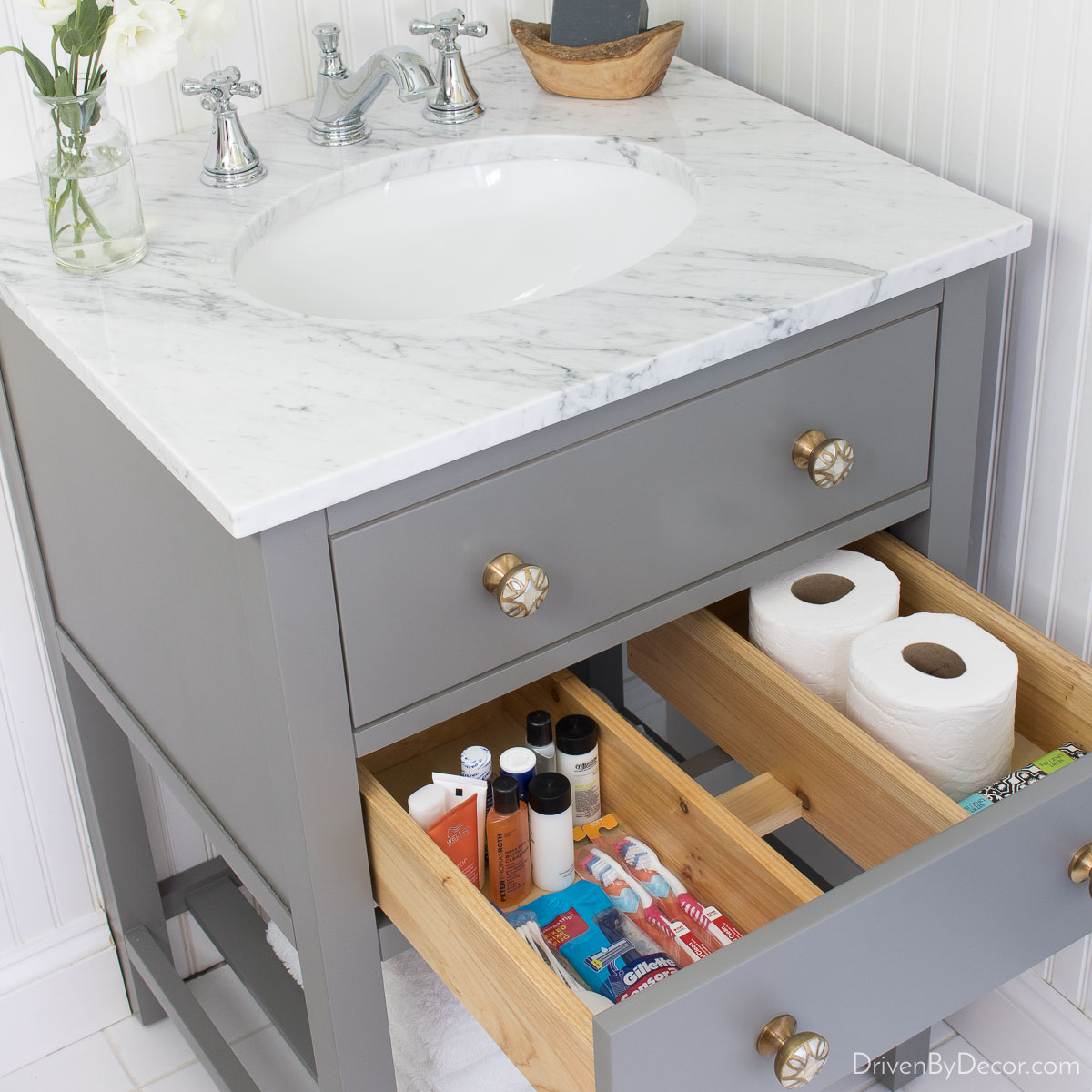 Guest Bathroom Ideas Driven by Decor