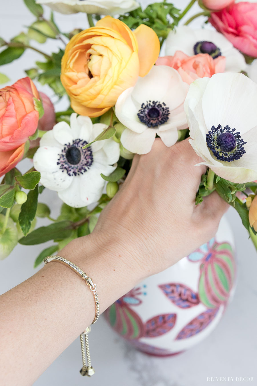 Such a gorgeous bracelet! And I love that it's totally adjustable to the size of your wrist!