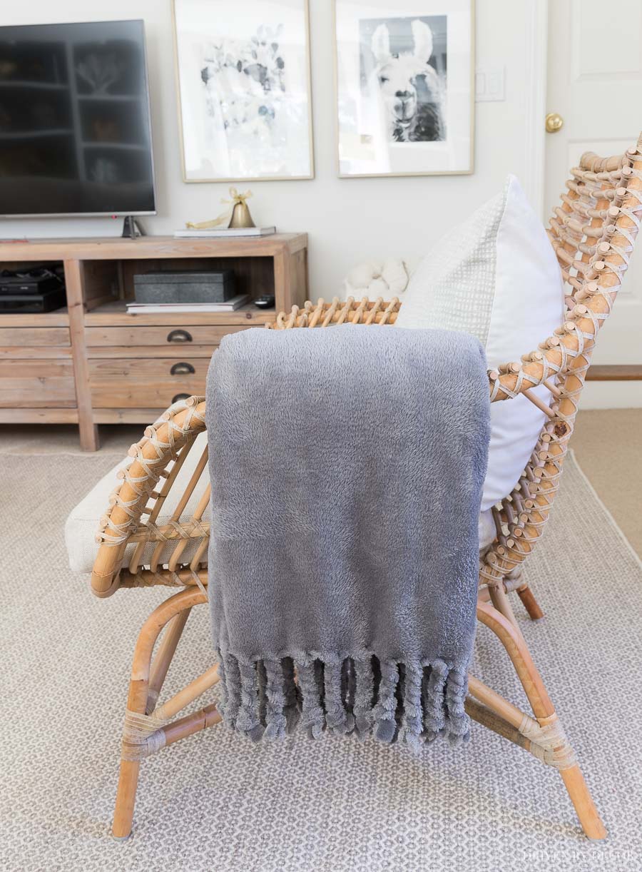 This plush throw is a great Black Friday deal and comes in tons of color options!!