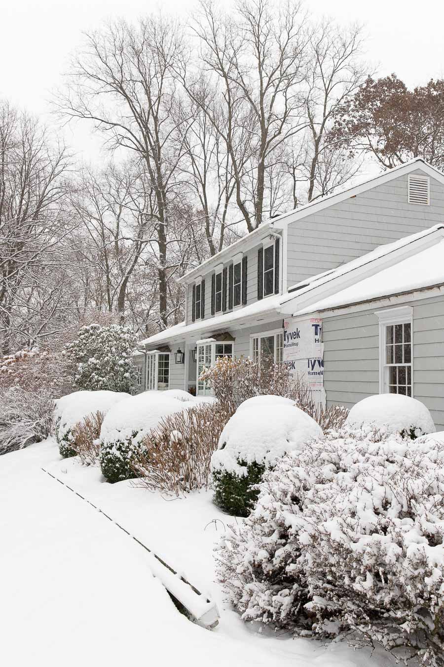 Our winter home with the start of our kitchen remodel in progress