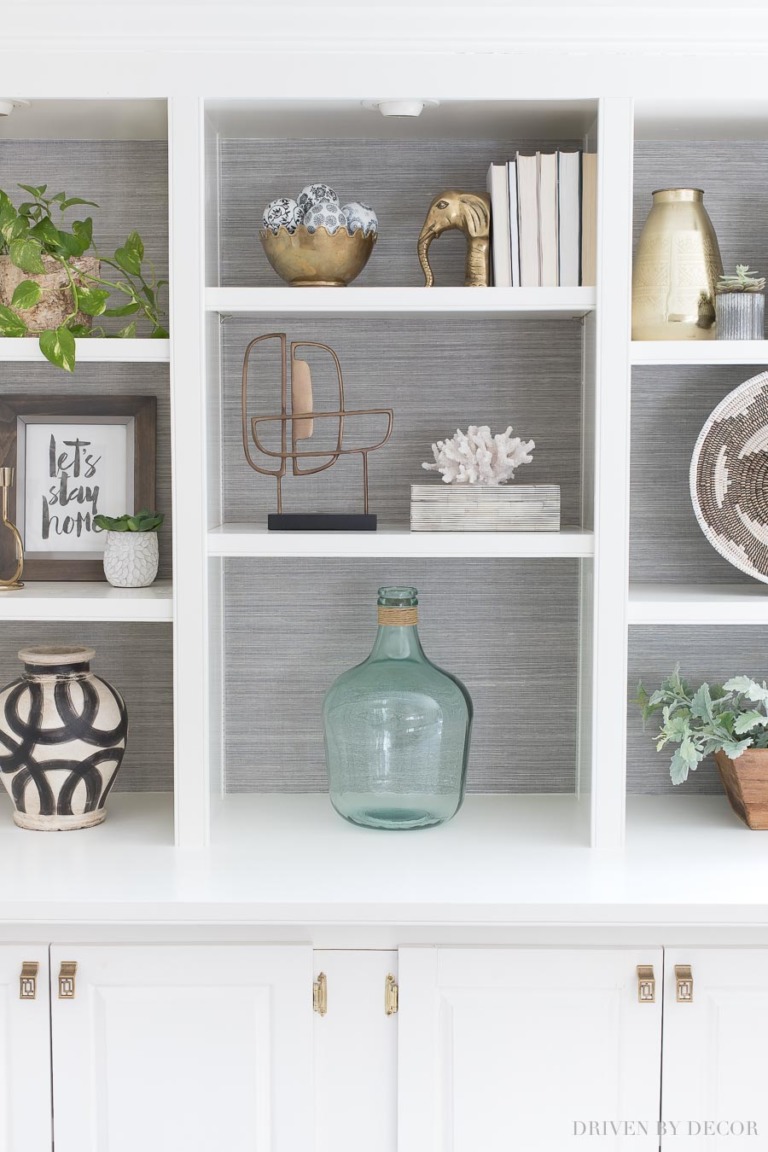How to Decorate Shelves & Bookcases Simple Formulas That Work