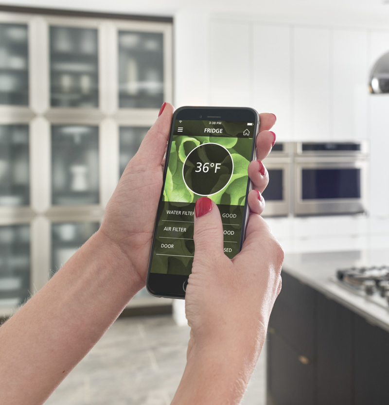 Love that you can control your Monogram appliances with their Wifi Connect app!