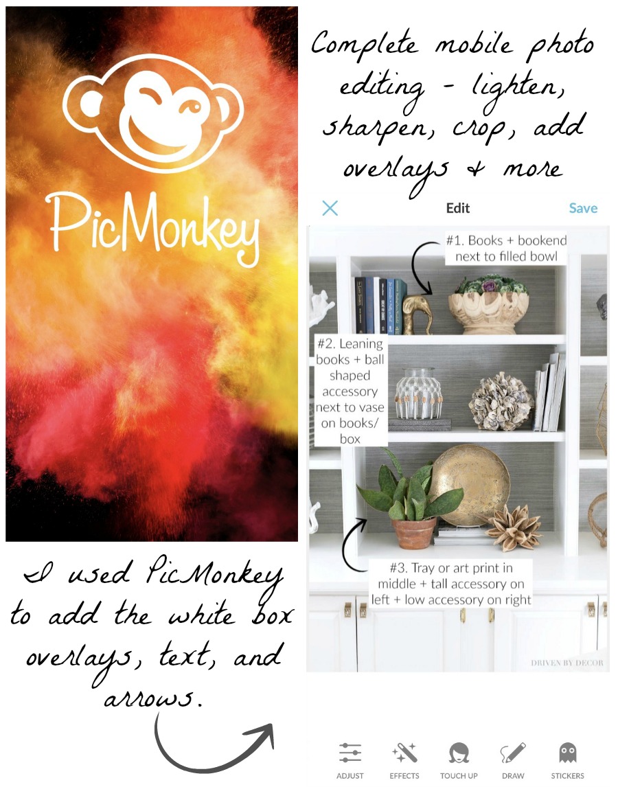 The best phone app for photo editing on the go! Love Picmonkey!!