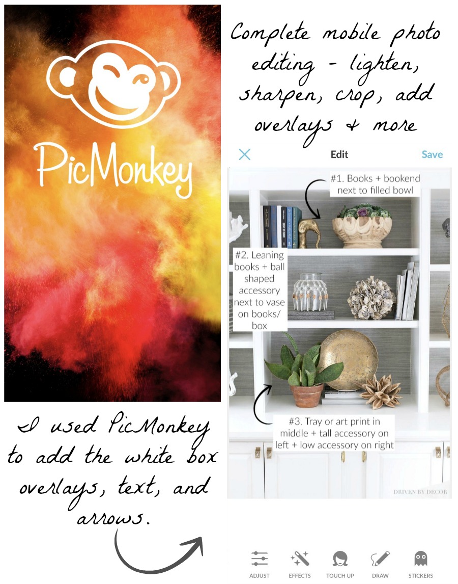 The best phone app for photo editing on the go! Love Picmonkey!!